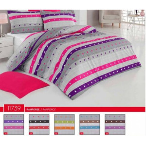 Комплект Спално бельо Ранфорс Свежи Шарки